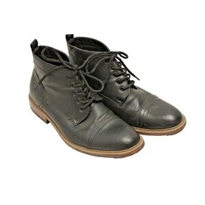 Perry Ellis Portfolio Boots Men’s Size 10.5 Black Chukka Shoes